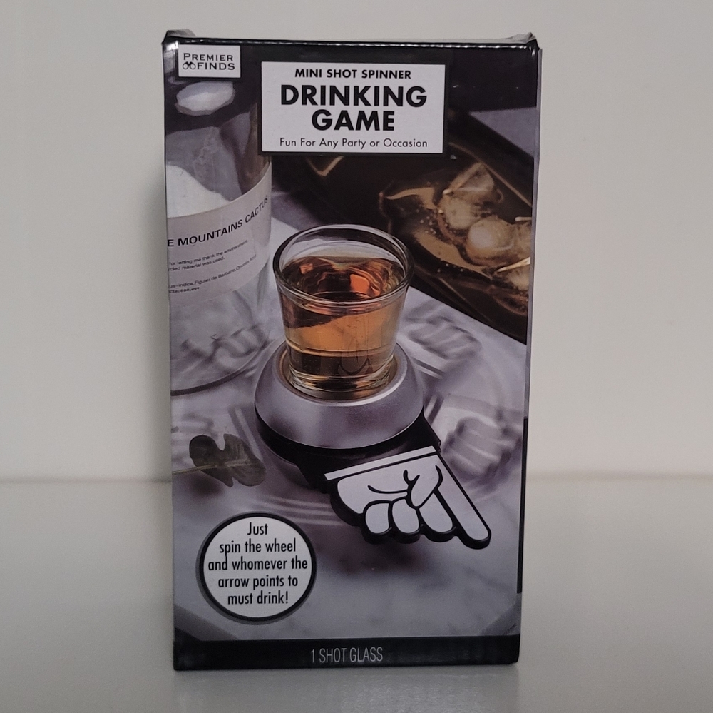 Mini Shot Spinner Drinking Game